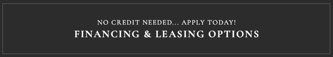 Financing & Leasing Options